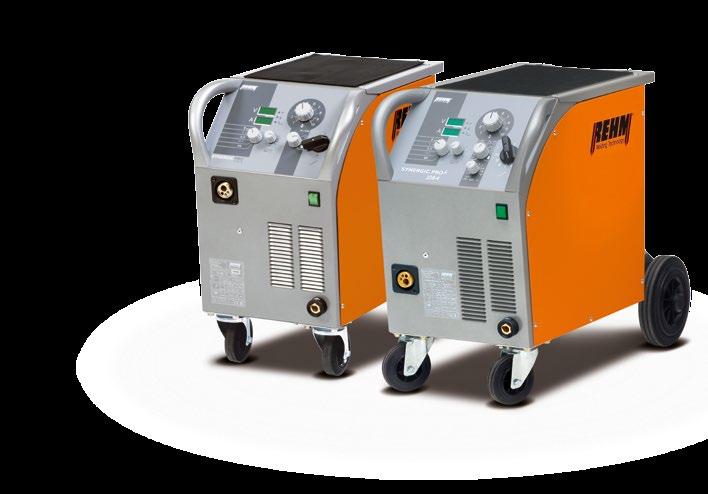 9 MIG/MAG welding equipment step switched SYNERGIC.PRO² 170-2 to 310-4 The gas-cooled SYNERGIC.PRO 2 welding machines up to 310 A Compact and ready for use wherever you are SYNERGIC.