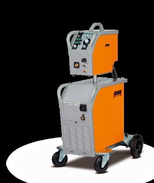 28 MIG/MAG continuously adjustable welding equipment MEGA.ARC² 250 to 450 The MEGA.