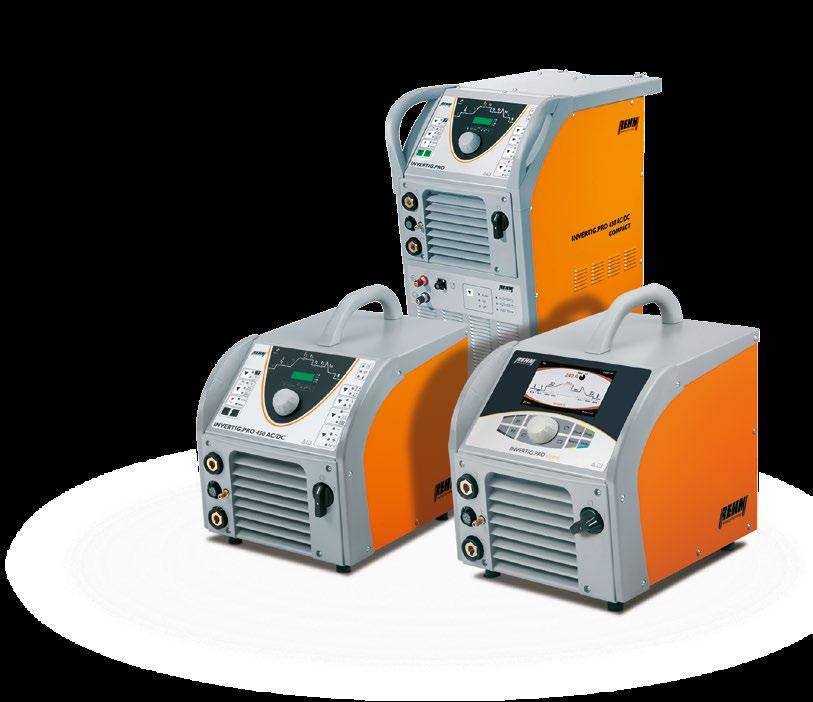 68 INVERTIG.PRO / INVERTIG.PRO digital TIG welding machines The INVERTIG.PRO series: Setting the pace in TIG welding Weld seam quality, duration of use and energy efficiency: The new INVERTIG.