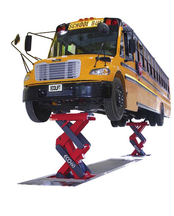 Another feature is the programmable maximum lifting height to prevent damage to the vehicle during lifting.