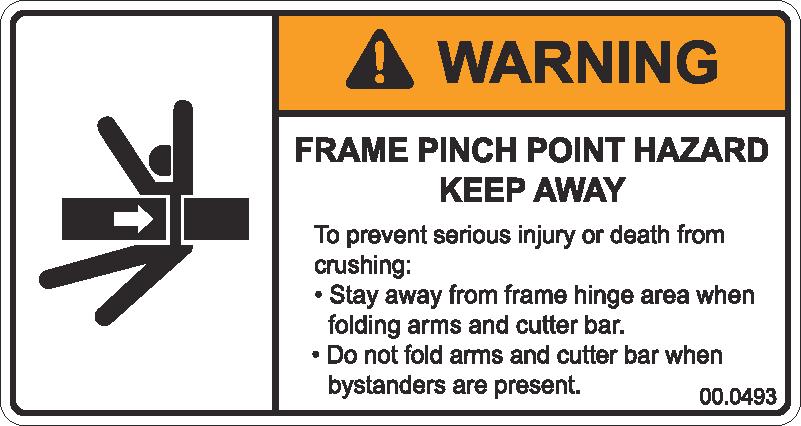 02 F Warning, Pinch
