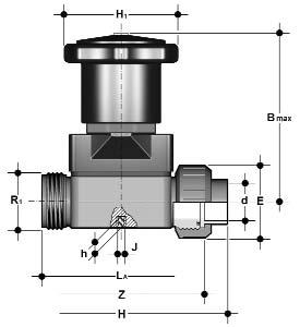 CM SERIES COMPACT DIAPHRAGM VALVES New Manual Bonnet Note: As of July 2005,