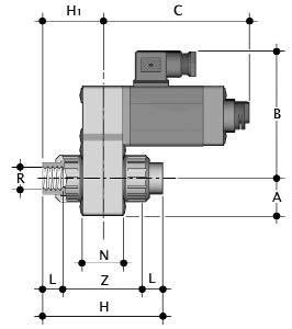 SF SERIES SOLENOID VALVES Dimensions and Weights Dimension (inches) Size ND F (NPT) A B C E F 1/4 0.24 3/8 0.89 4.13 3.50 1.54 3.43 1/4 0.31 3/8 0.89 4.13 3.50 1.54 3.43 1/2 0.39 3/8 1.28 4.78 4.29 2.