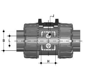 54 2.74 1.93 3.35 BALL VALVES Sizes 20mm to 63mm 40mm 1.57 5.55 0.81 3.94 3.35 3.39 1.81 3.25 2.52 4.25 50mm 1.97 6.46 0.93 4.61 3.