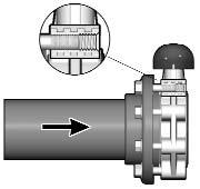 These torque ratings are sufficient to maintain a watertight seal at the maximum rated operating pressure.