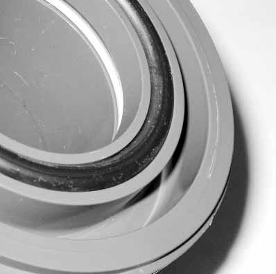 Machined components and anti-frictions rings result in reduced seal wear and