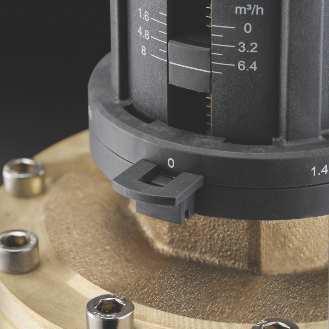 Cocon QTR/QFC Advantages Advantages: - constant, high valve authority (a=) - differential pressure independent valve - the valve combines several