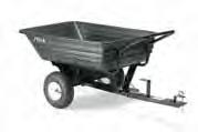Galvanised cart Stable professional cart made of galvanised steel with Stiga Park wheel. Detachable cover at the rear and good tipping angle. Holds 240 L. Load capacity up to 200 kg.