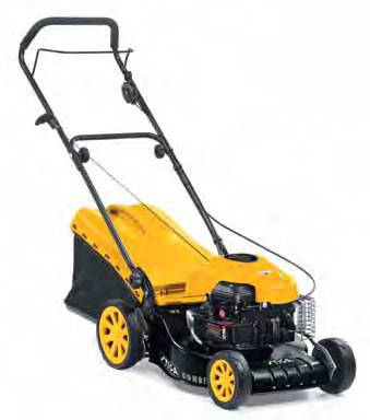 Lawn Mowers COMBI With up to four cutting functions Multiclip, rear discharge, side discharge or collection Combi mowers