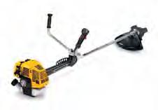 The garden s handyman. Masters everything from grass and leaves to sand, gravel and snow. Suitable for large areas.