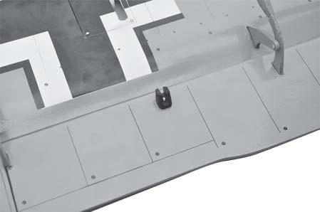 Instal servo tray with aileron servo into the wing