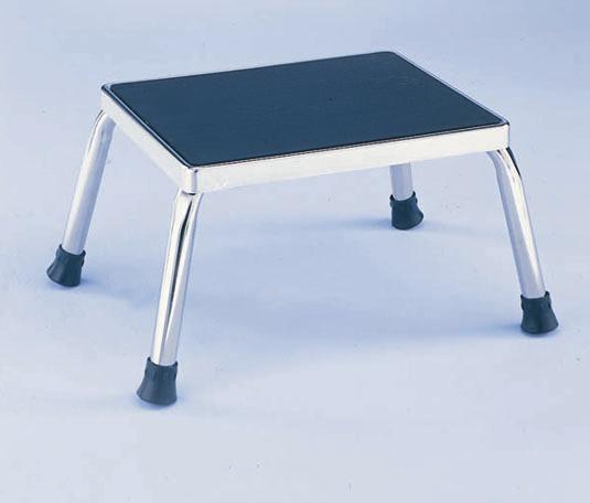 FOOT STOOLS: CHROME MODELS 1250,1251 FOOT STOOLS are constructed of chrome and have 17 weld points to