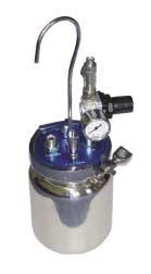 Pressure Feed Equipment 1/3 is enough for us... You will discover the ingenious simplicity when you maintain the pump.