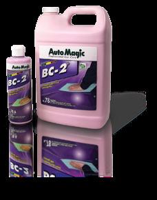 oxidation Polymer blend increases durability Mild abrasive formula Leveling wax Flatten out