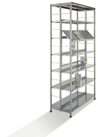 Despite their understated subtlety, the R.5 and R.6 come equipped with everything you would expect of a modern library shelving system. In particular outstanding flexibility.