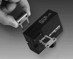 Solenoid-latching may be controlled by a time delay, motion detector, position sensor or other suitable component.