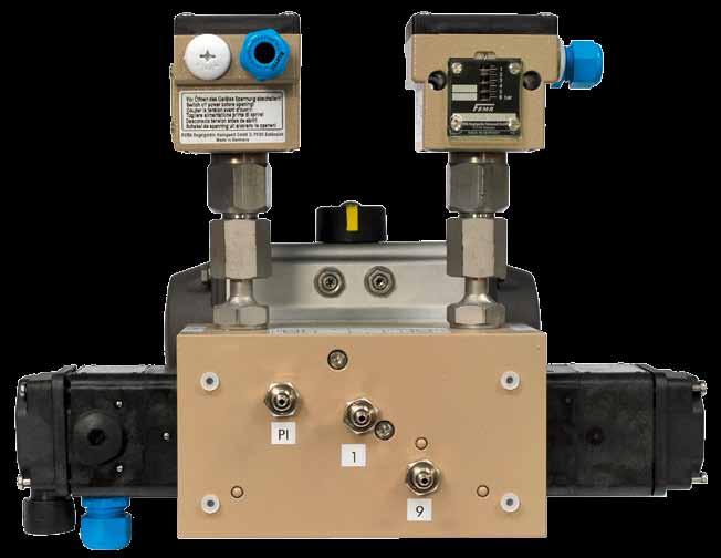 5.6 Reliable fail-safe action of actuators with pressure monitoring Task To achieve better reliability and possibly also a higher level of safety (SIL or PL) in safety-instrumented systems, the