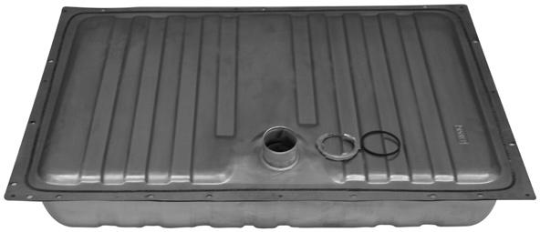 Tanks 53 UNIVERSAL MUSTANG Replacement Steel 32-3/4 x 24-1/2 x 7-1/2-16 Gallons 55-56 FORD Passenger 1955 Ford Pass - Steel TF31C 1955 Ford Pass - SS TF31C-SS $190 ea $315 ea MUSTANG & FALCON Bolt in