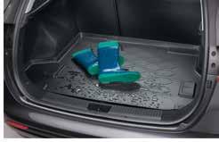 For cee d Sportswagon: Specially manufactured for the Sportswagon, this rugged trunk mat can be combined with the protective