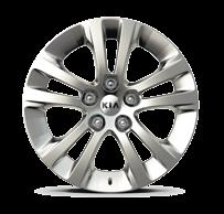 . Alloy wheel 5" Jindo 5" Jindo six-spoke alloy wheel, silver, 6.