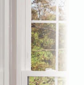 allows smooth window operation. provides low air infiltration for increased comfort.