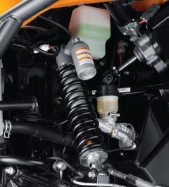 Sport-focused Suspension Superior suspension settings were tuned for a comfortable,