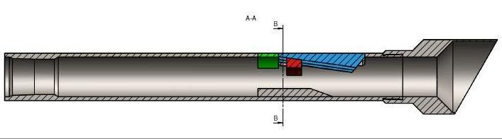 The Sliding Wedge Overshot is manufactured with wash pipe connections. This allows wash pipe to be run above the overshot if the work string ID is insufficient to swallow the fish.