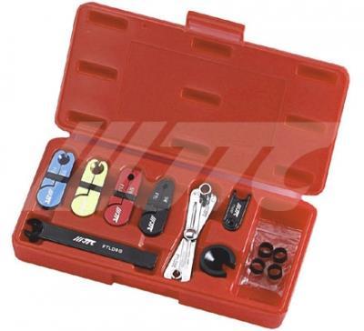 JTC-4657 8-PCS A/C DISCONNECTION TOOL SET JTC-4688 23 PCS TERMINAL RELEASE TOOL SET JTC-4790 ELECTRIC TEST CONNECTOR SET All the discnnectin tls yu need t wrk with