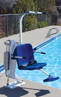 overhead therapy bar Ranger with headrest and pull-out leg