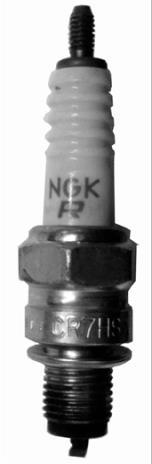 Inspection and Maintenance Spark Plug NGK PMR9B Plug Gap Use a small brass brush or cleaner to remove the carbon deposits at the first 500 KMs or every 3000 KMs.