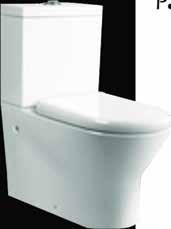 pr Project eramic Toilets Specifications Sierra - Suite P Pan 340 660 P Pan- Paradise - Back to wall 385 700