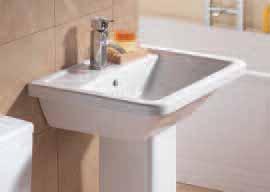 ...edge Available from September 2008 En vogue square lines Clean and sharp style Co-ordinated square bath lines Pottery options for furniture Edge range back to wall WC inc.