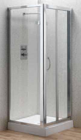 Semi Frameless Pivot Door and Side Panel 6mm toughened glass Popular design with new contemporary styling Classic shape with larger