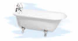 freestanding bath l:1545mm w:735mm 699 (includesfeetasshown) 640