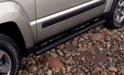 FRONT AIR DEFLECTOR. Creates an air stream to help direct road spray, dirt and bugs up and away from your vehicle s hood and windshield. 4. TUBULAR GRILLE GUARD.