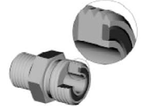 REFERENCE 7.3.6 O-Ring Face Seal (ORFS) Hydraulic Fittings 1. Check components to ensure that sealing surfaces and fitting threads are free of burrs, nicks, scratches, or any foreign material. 2.