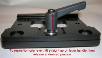 CD 7012, ISSUE 2, 08/03/2015 13 At no time should any effort be made to remove the 3mm grip lever retaining screw unless instructed to do so by an