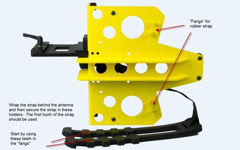 CD 7012, ISSUE 2, 08/03/2015 8 Mounting and Measuring using the Ericsson AIR 21 or AIR 21/AIR 32Mount The AIR 21 and the AIR 21/AIR 32 antenna mount is unlike the standard AAT side mount in that the