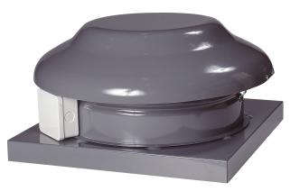 It is suitable for curb mounting and can be supplied with a square roof curb (TF) and silencer.