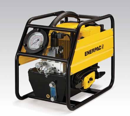 TQ-700, Electric Torque Pump Shown: TQ-700E Lightweight Torque Wrench Pump Optimized for S- and W-series Hydraulic Torque Wrenches Enerpac offers a complete range of square drive and hexagon cassette