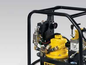 ZA4T Air Driven Torque Wrench Pumps Shown: ZA4204TX-QR Twin Torque Wrench Hoses Use Enerpac THQ-700 series twin