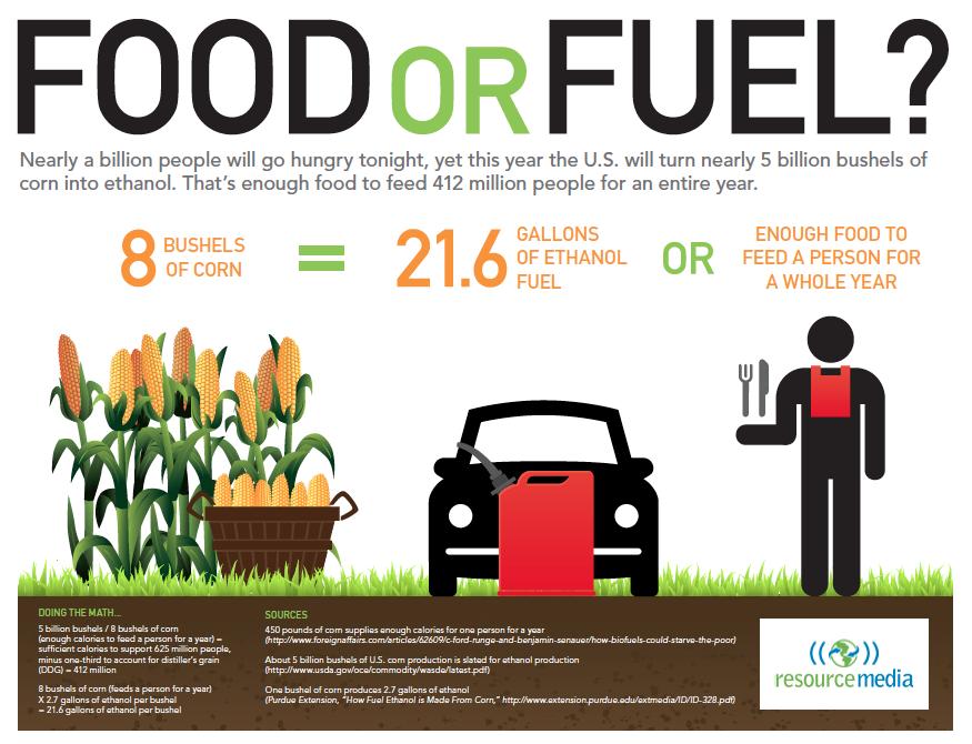 Introduction: Biofuel & Cellulosic Biofuel Nearly a billion people will go hungry tonight, yet this year the U.S.