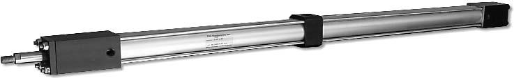 Example: An OEM manufacturer of industrial equipment needed a cylinder to shuttle a 2 lb. rolling (and guided) fixture 6 inches of travel, at low airline pressure to avoid operator injury.