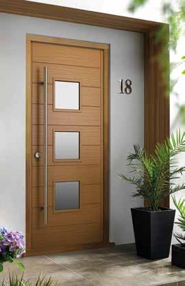 External Doors NEW Malmo Oak This beautifully pre-finished Ultimate door system is designed with a unique construction which provides unrivalled performance in long service.