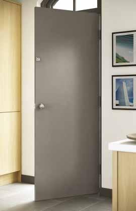 Ply Flush A veneer faced door, lipped on the two long edges, suitable for painting. Cost effective, ideal for commercial applications. Ready for on site finishing.
