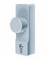 Door Colour: Dulux, Night Jewels 3 Handle: Mortice Knob Set, Chrome (975397) Wall Paint: Dulux, Night Jewels 6 MEASUREMENTS THICKNESS PRODUCT CODE Imperial Metric Standard Fire Door FD30 Fire Door