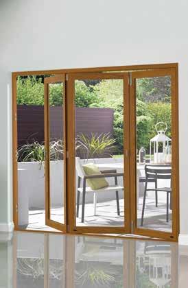 External Doors Solid Oak Slimline 54mm Pattern 10 High quality folding sliding door set, allows you to smoothly open the doors fully, letting your inside space be part of the outdoors.