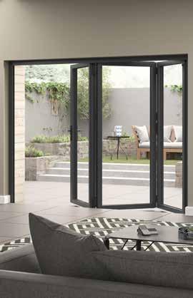 External Doors Aluminium Left or Right Opening Bifold Doors NEW High performance aluminium Bifold doors designed to give thermal efficiency, east of installation and low maintenance.