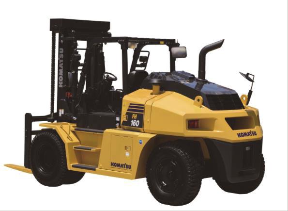 Introduction of Products Hydro Static Transmission Forklift Models FH100/FH120/FH135/FH160-1 Makoto Saito Norio Ookuma Following products such as the hydro static transmission forklifts