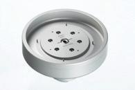 (without inserts) 4691 ) 90 n = 4,000 min -1 max. RCF 896 Cat. No. 4690 rotor Cat. No. 4691 ZentriForm insert incl.
